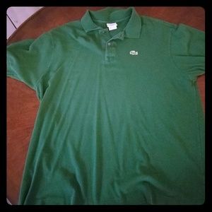 EUC- worn once Size 8 Lacoste Polo